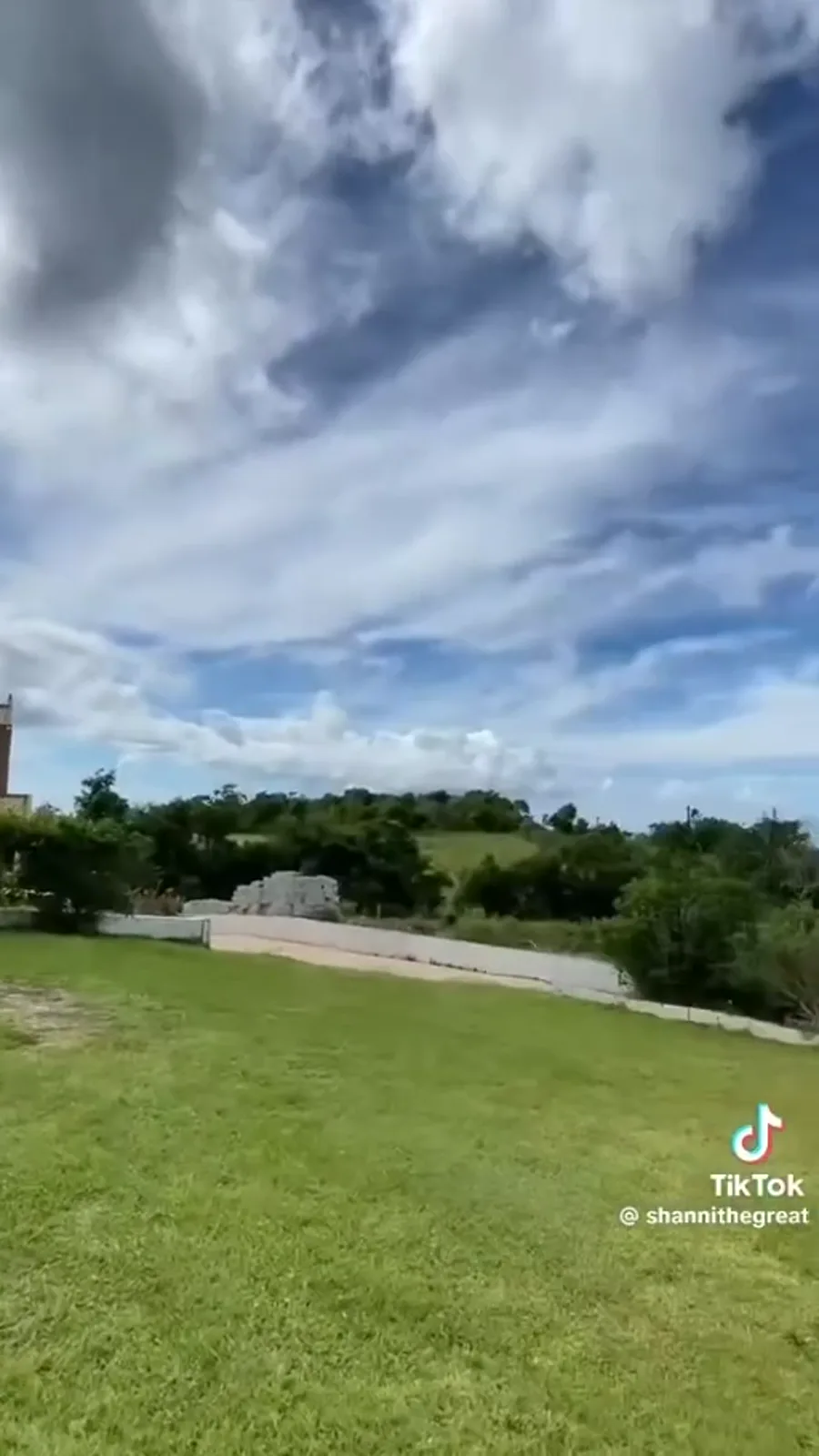 Open grounds around the villa